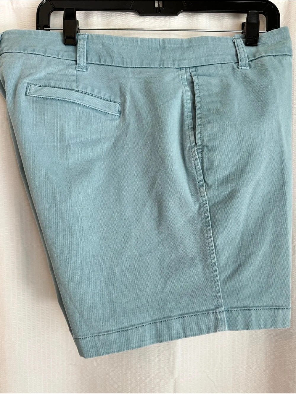 J. Crew Light Teal Cotton Bermuda Shorts